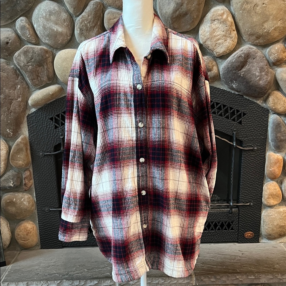 H & M Plaid Shacket